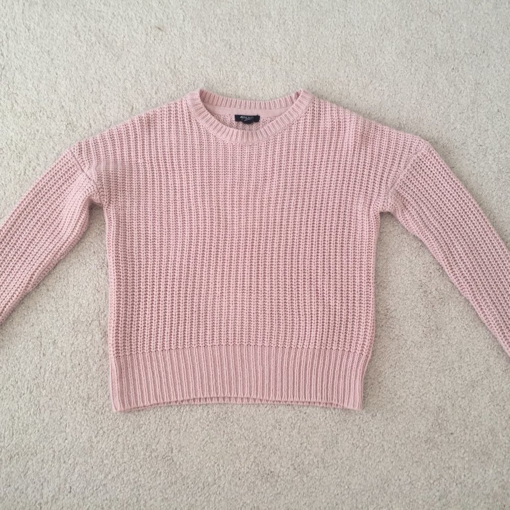Baby Pink Knit Sweater